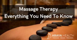 Massage Therapy everything you need to know